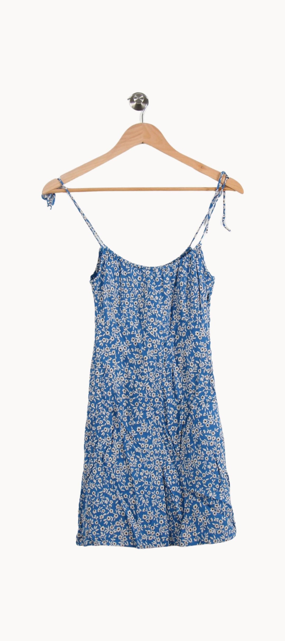 Robe Fleurie Bleu et Blanc - Taille XS/34 de la marque Petite Mendigote | PARAD50616 - Vendu par Paradigme - Image 2