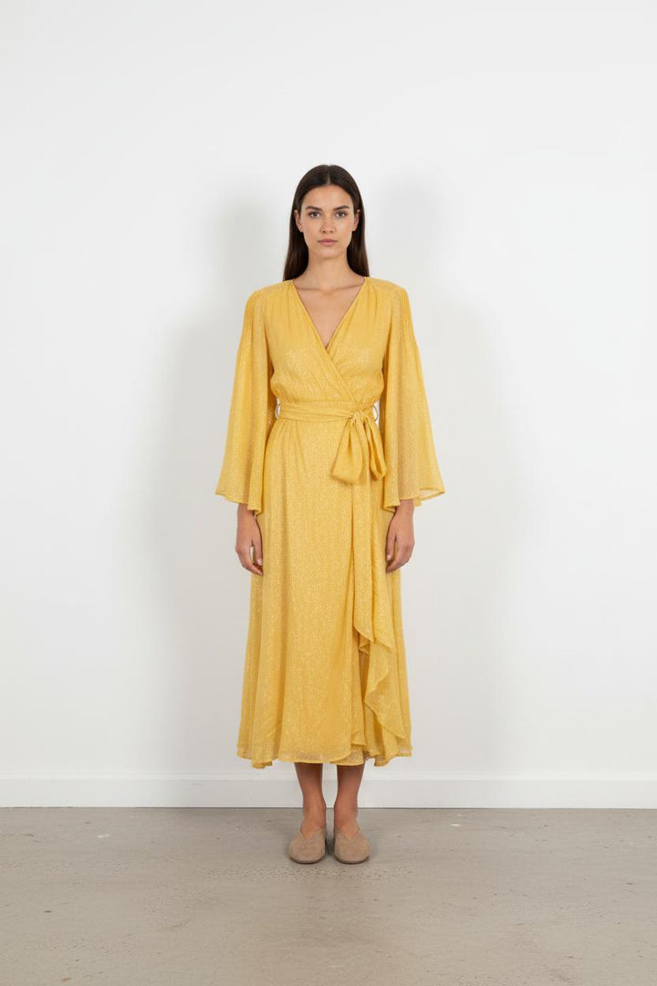 Robe Longue Jaune - Taille XS/34