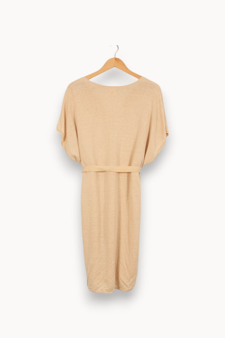 Robe Midi Dorée - Taille L/40 de la marque Des petits hauts | PARAD50630 - Vendu par Paradigme - Image 4