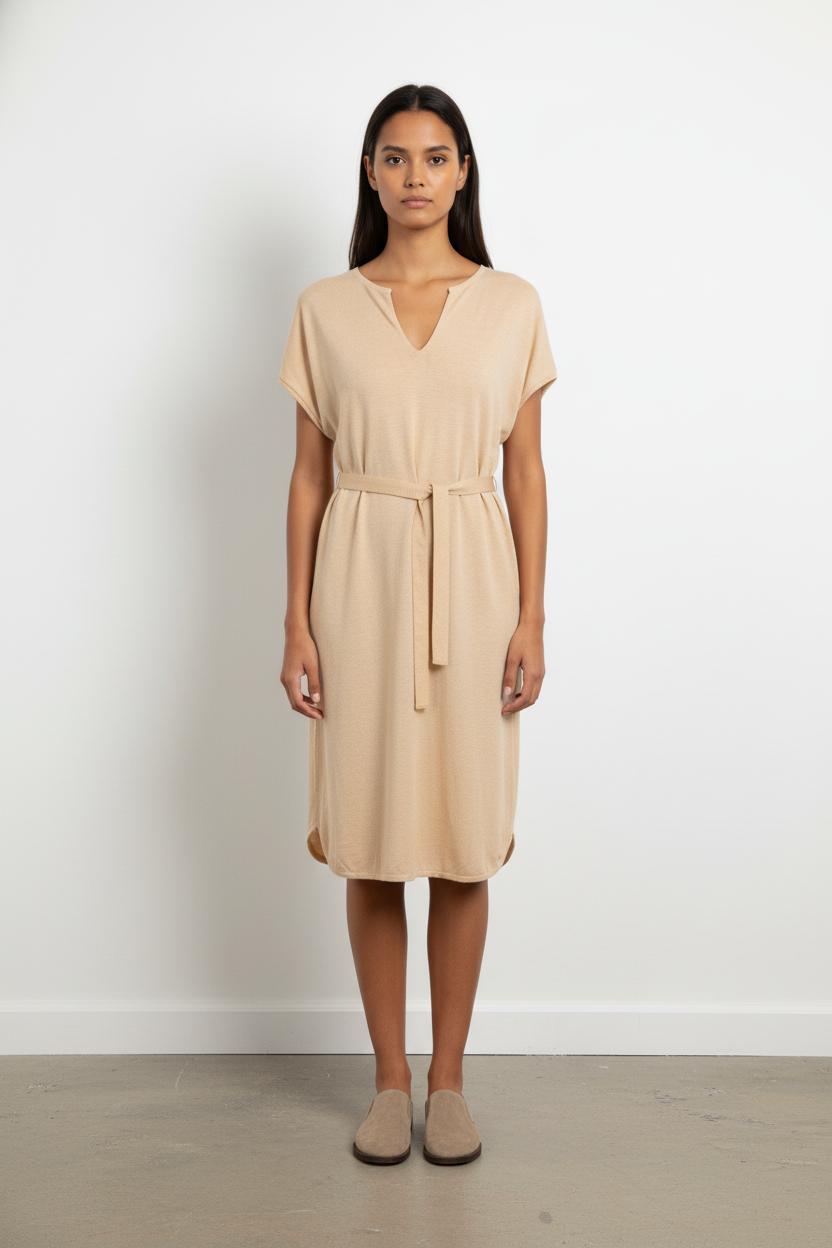 Robe Midi Dorée - Taille L/40