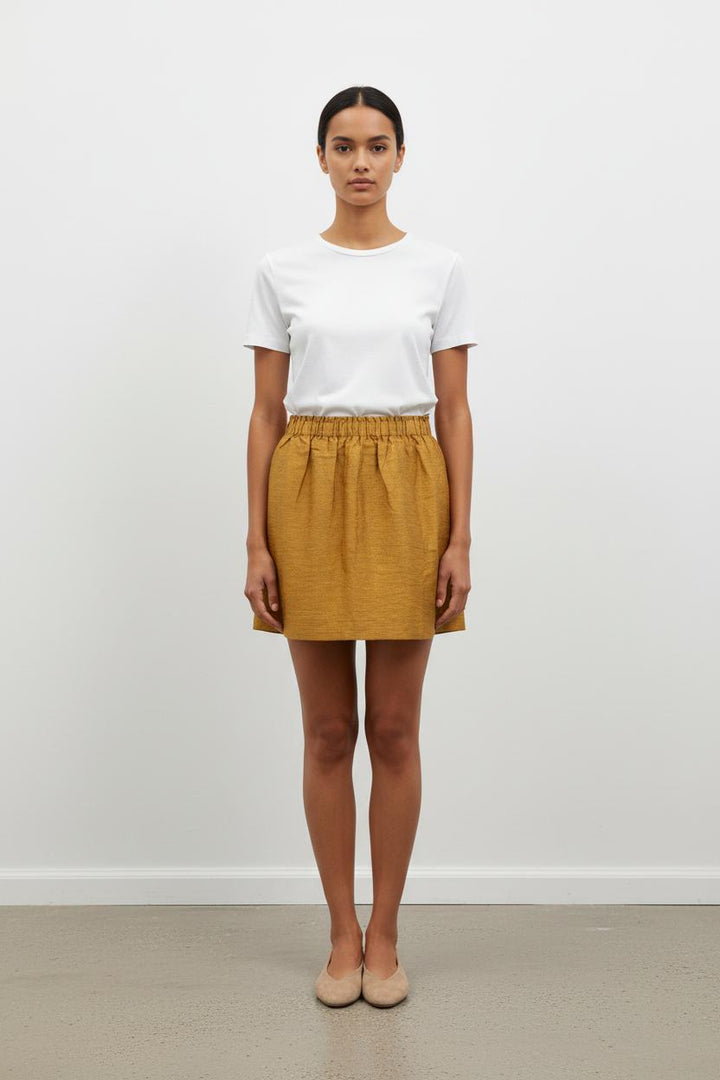 Jupe Courte Dorée - Taille M/38