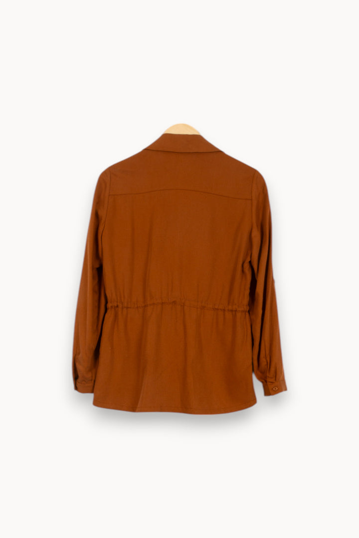Veste Marron - Taille S/36 de la marque Maison 123 | PARAD50637 - Vendu par Paradigme - Image 4