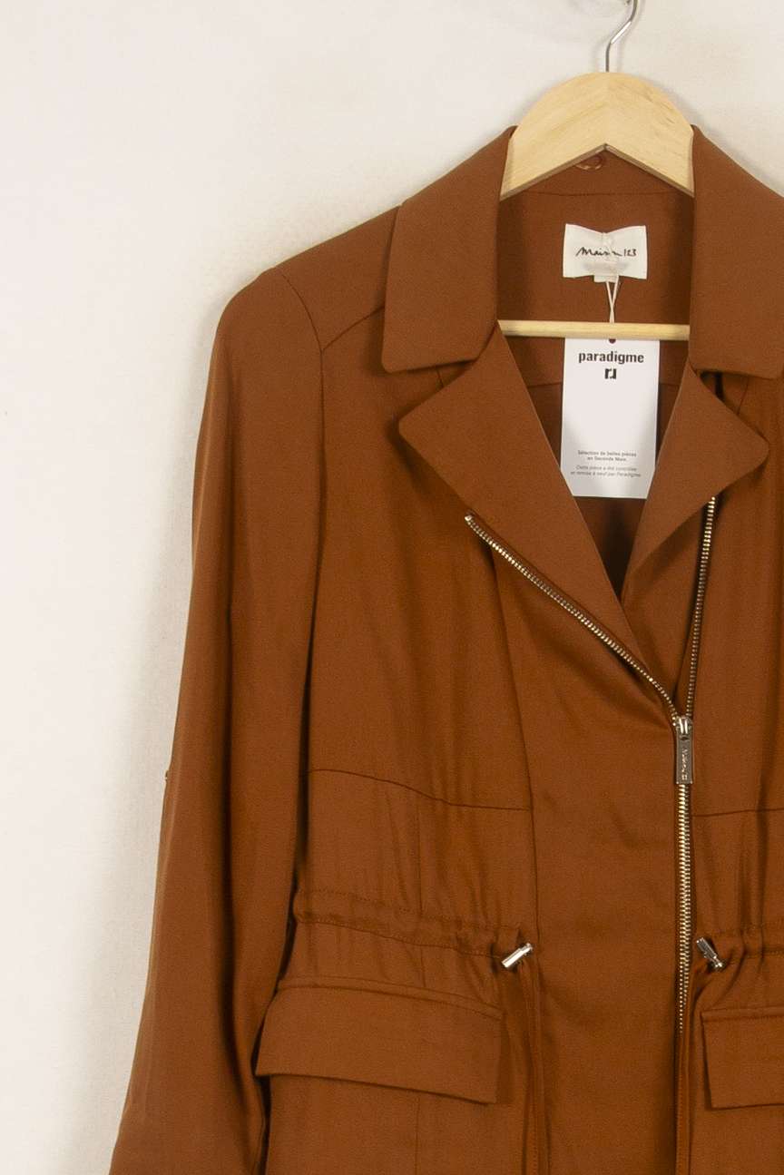Veste Marron - Taille S/36 de la marque Maison 123 | PARAD50637 - Vendu par Paradigme - Image 3