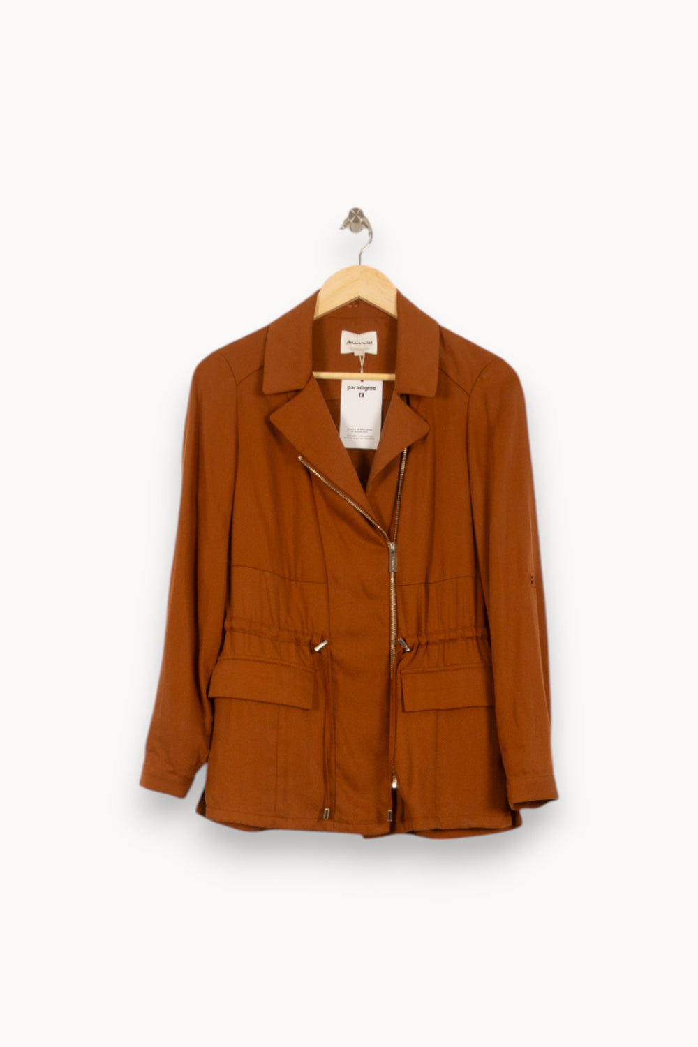 Veste Marron - Taille S/36 de la marque Maison 123 | PARAD50637 - Vendu par Paradigme - Image 2