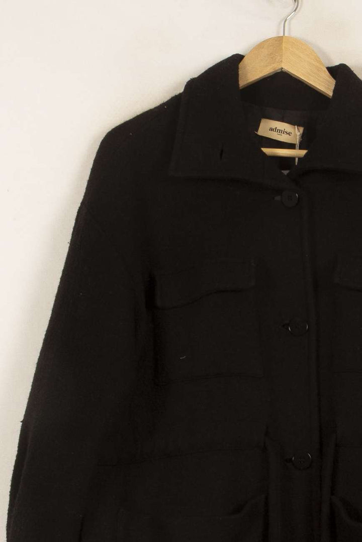 Veste Noire - Taille XS/34 de la marque Admise Paris | PARAD50647 - Vendu par Paradigme - Image 3