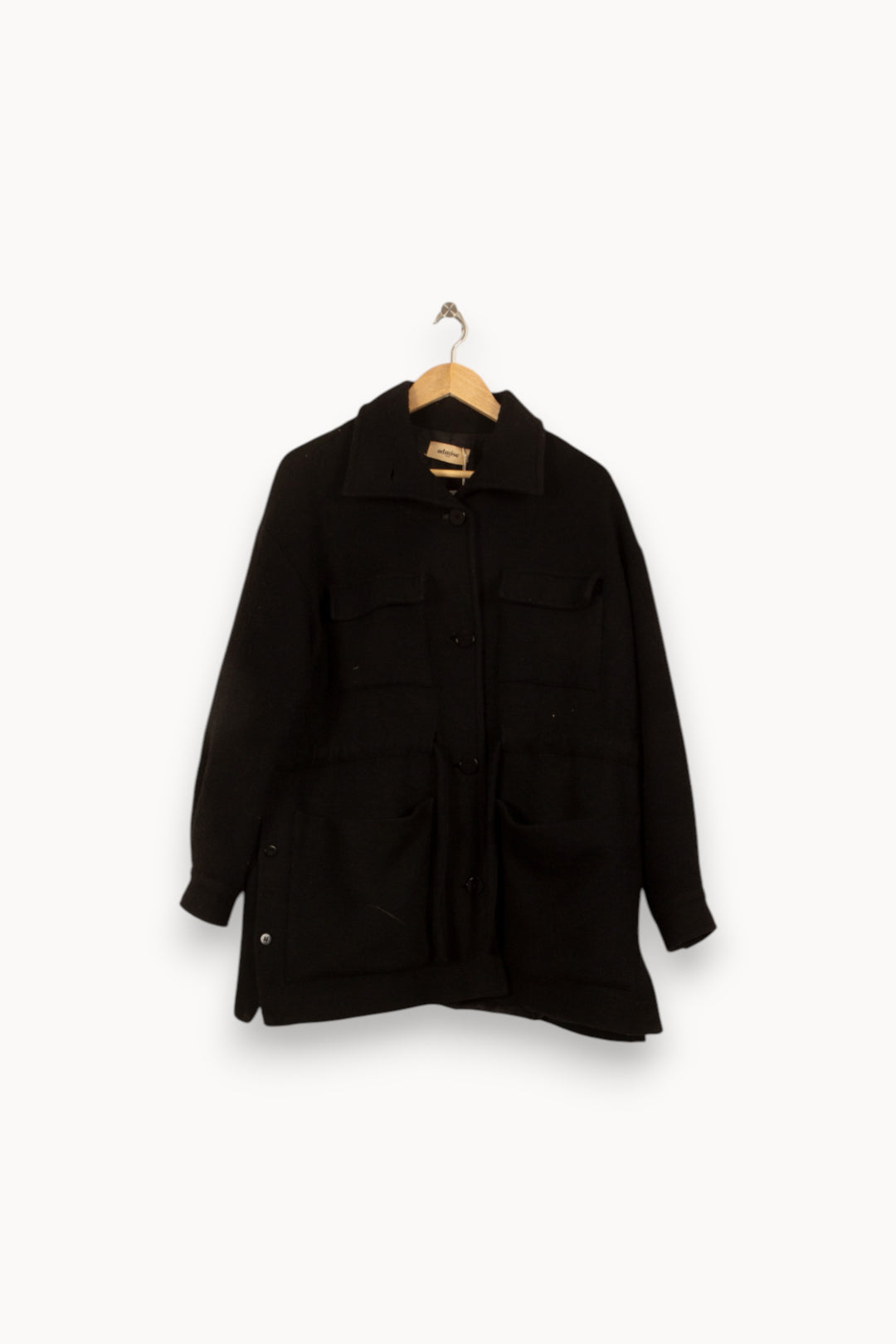 Veste Noire - Taille XS/34 de la marque Admise Paris | PARAD50647 - Vendu par Paradigme - Image 2