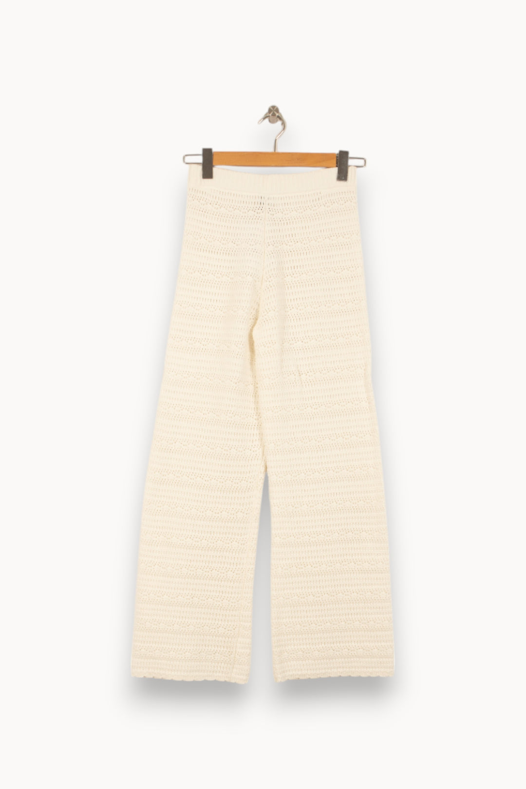 Pantalon Large Blanc - Taille S/36 de la marque Petite Mendigote | PARAD50650 - Vendu par Paradigme - Image 4