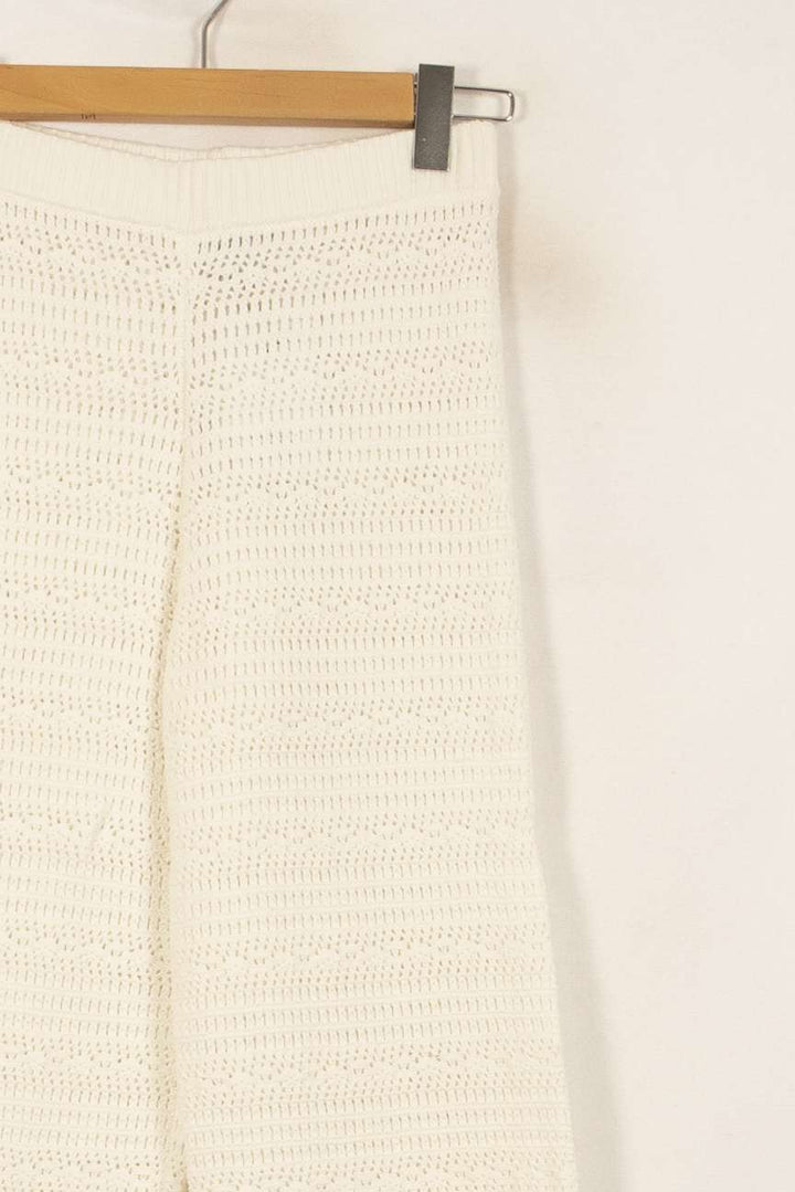 Pantalon Large Blanc - Taille S/36 de la marque Petite Mendigote | PARAD50650 - Vendu par Paradigme - Image 3