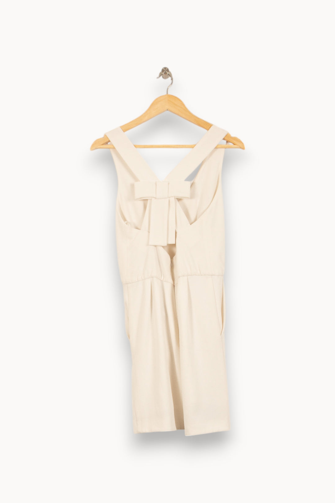 Robe Sans Manches Blanche - Taille M/38 de la marque Claudie Pierlot | PARAD50661 - Vendu par Paradigme - Image 4