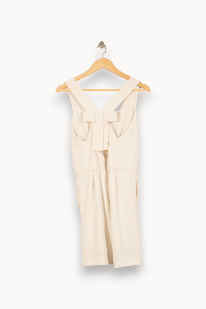 Robe Sans Manches Blanche - Taille M/38 de la marque Claudie Pierlot | PARAD50661 - Vendu par Paradigme - Image 4
