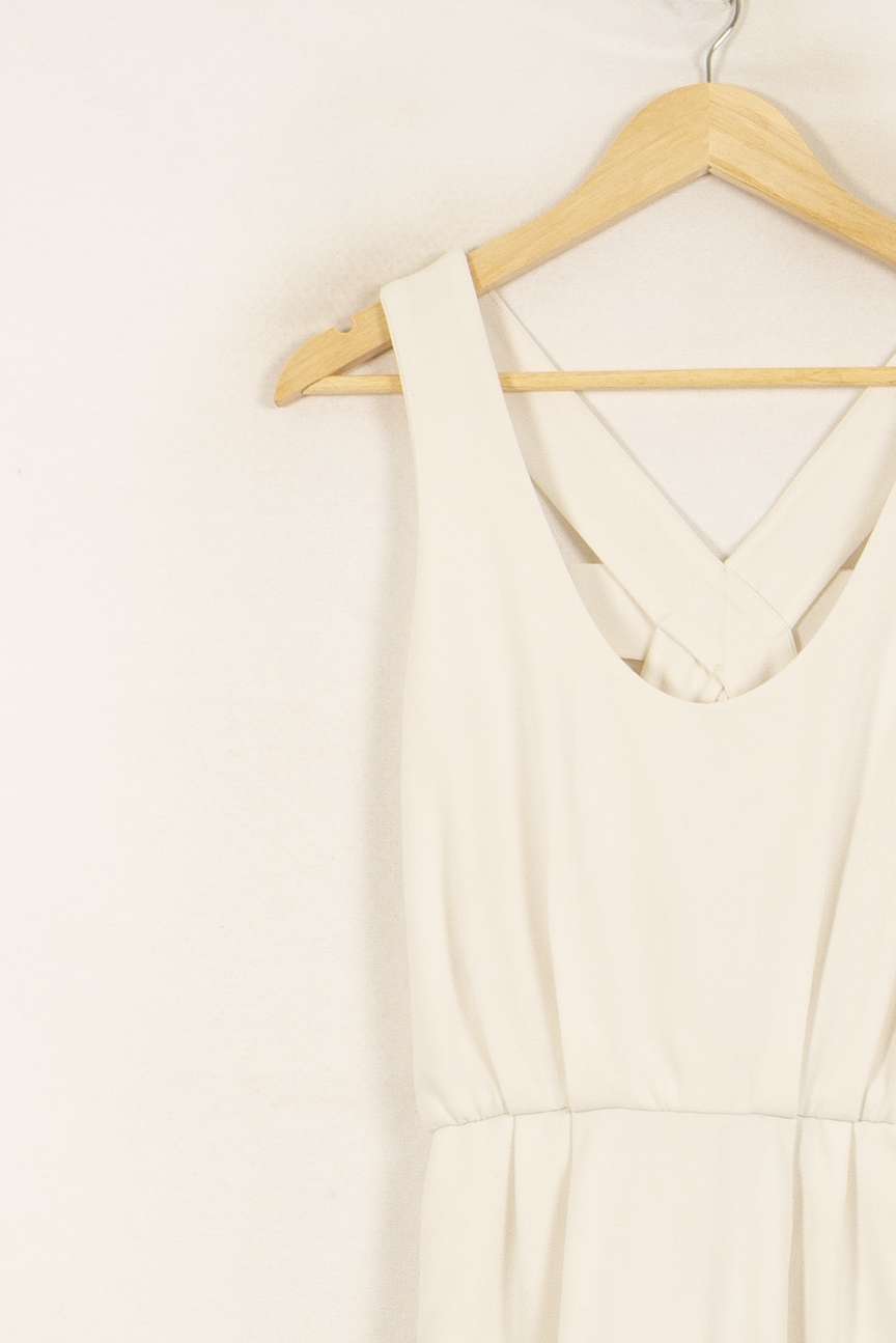Robe Sans Manches Blanche - Taille M/38 de la marque Claudie Pierlot | PARAD50661 - Vendu par Paradigme - Image 3