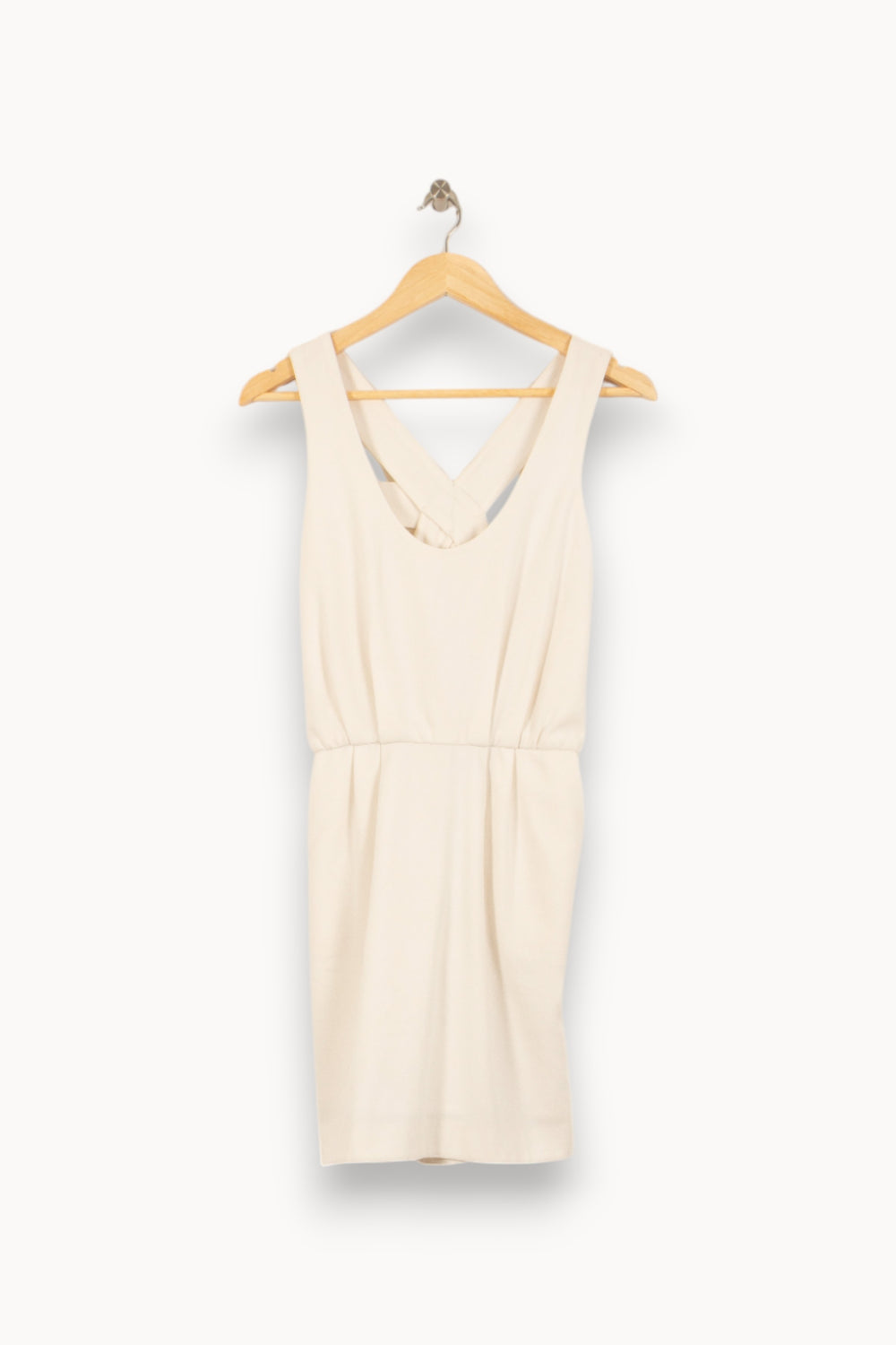 Robe Sans Manches Blanche - Taille M/38 de la marque Claudie Pierlot | PARAD50661 - Vendu par Paradigme - Image 2