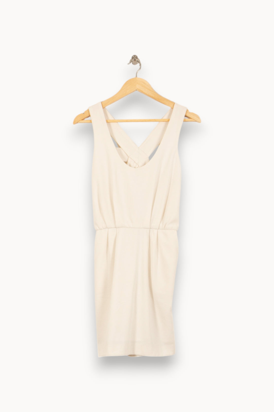 Robe Sans Manches Blanche - Taille M/38 de la marque Claudie Pierlot | PARAD50661 - Vendu par Paradigme - Image 2