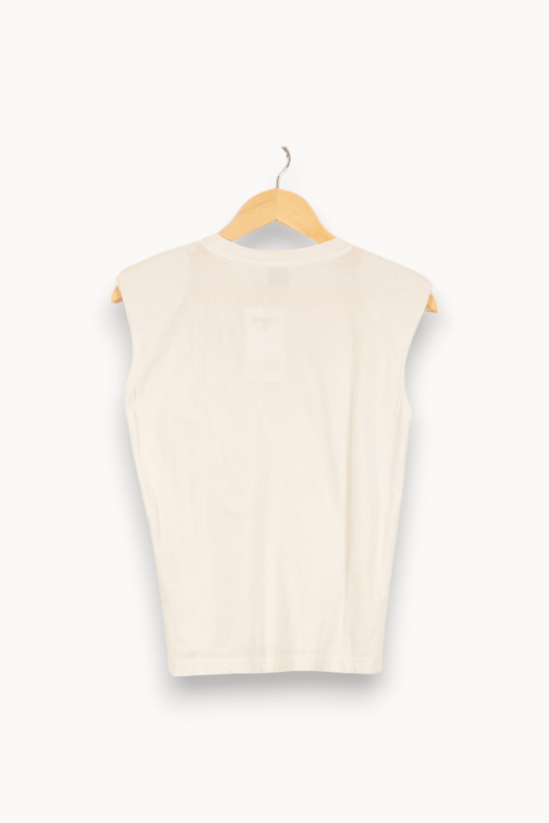 Débardeur Blanc - Taille S/36 de la marque Claudie Pierlot | PARAD50666 - Vendu par Paradigme - Image 4