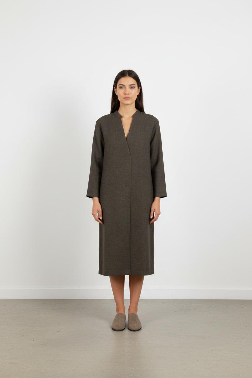 Robe Longue Grise - Taille XS/34