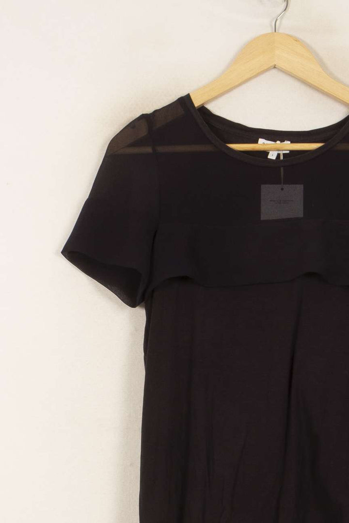 Tee-shirt Noir - Taille S/36 de la marque Claudie Pierlot | PARAD50673 - Vendu par Paradigme - Image 3