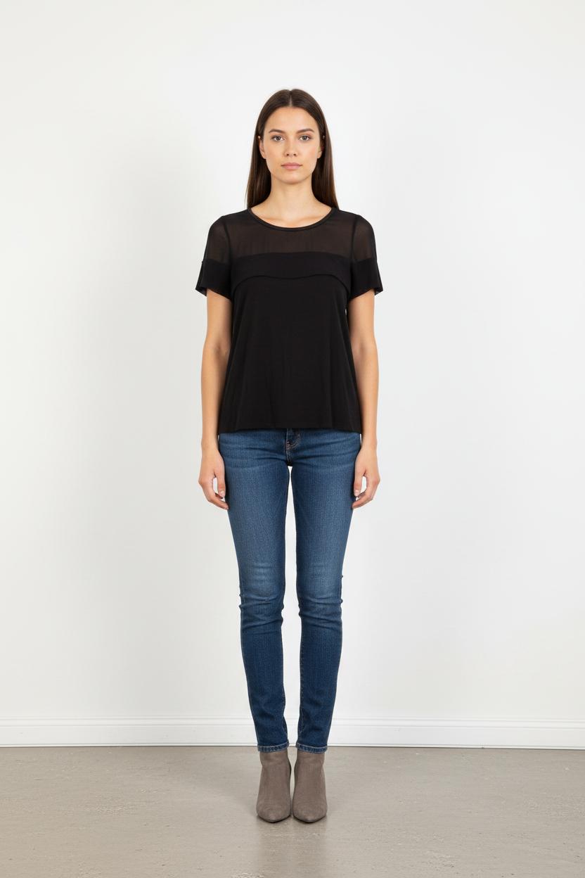 Tee-shirt Noir - Taille S/36