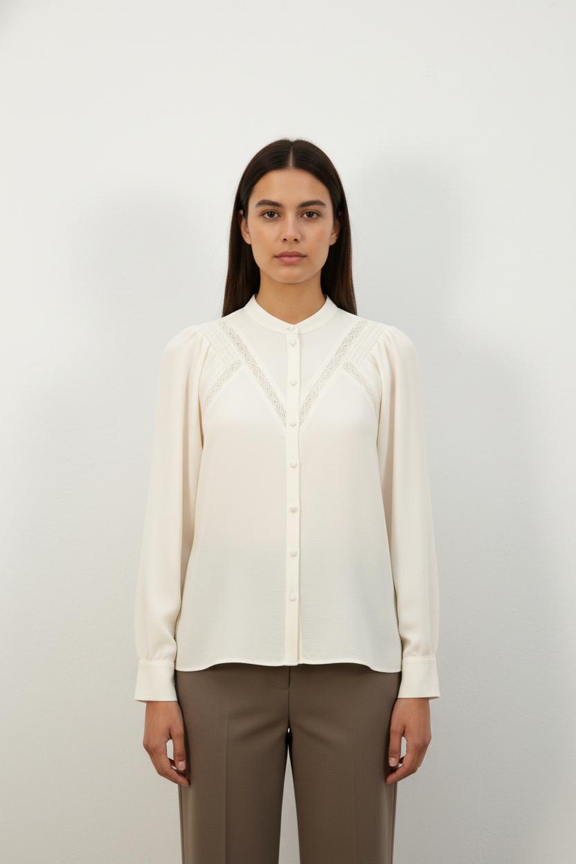 Blouse Blanche - Taille S/36