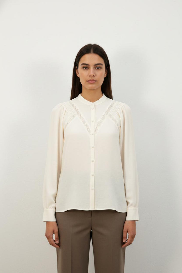 Blouse Blanche - Taille S/36