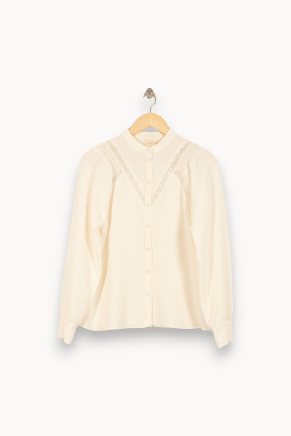 Blouse Blanche - Taille S/36 de la marque Sézane | PARAD50677 - Vendu par Paradigme - Image 2