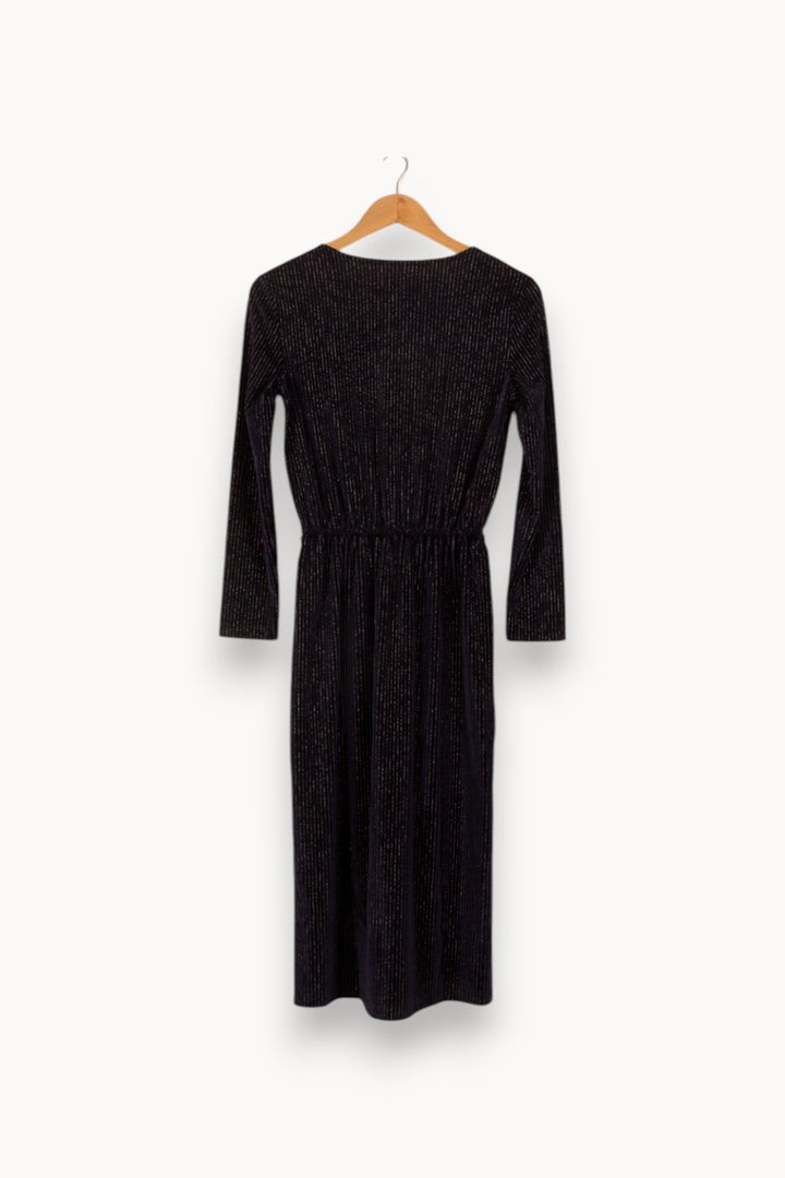 Robe Midi Bleue - Taille XS/34 de la marque Des petits hauts | PARAD50679 - Vendu par Paradigme - Image 4