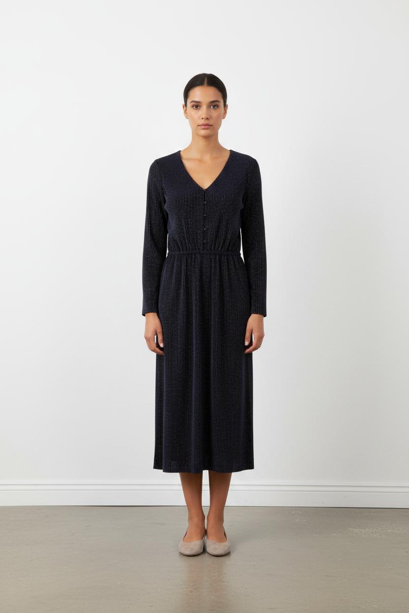 Robe Midi Bleue - Taille XS/34