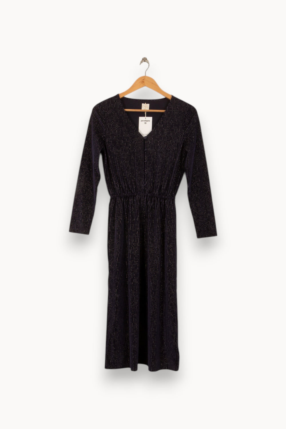 Robe Midi Bleue - Taille XS/34 de la marque Des petits hauts | PARAD50679 - Vendu par Paradigme - Image 2