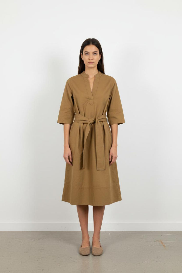 Robe Midi Marron - Taille S/36