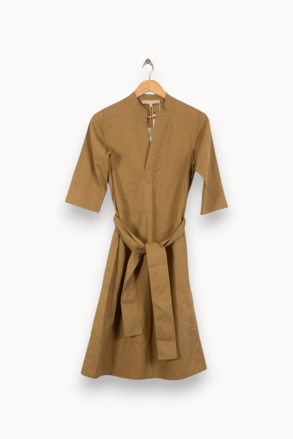 Robe Midi Marron - Taille S/36 de la marque Vanessa Bruno | PARAD50680 - Vendu par Paradigme - Image 2