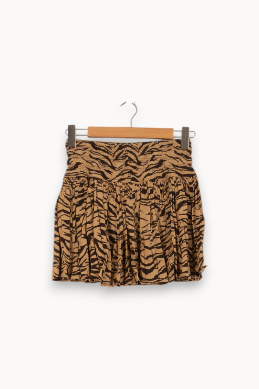 Jupe Courte Beige et Noire - Taille S/36 de la marque Zadig&Voltaire | PARAD50681 - Vendu par Paradigme - Image 4