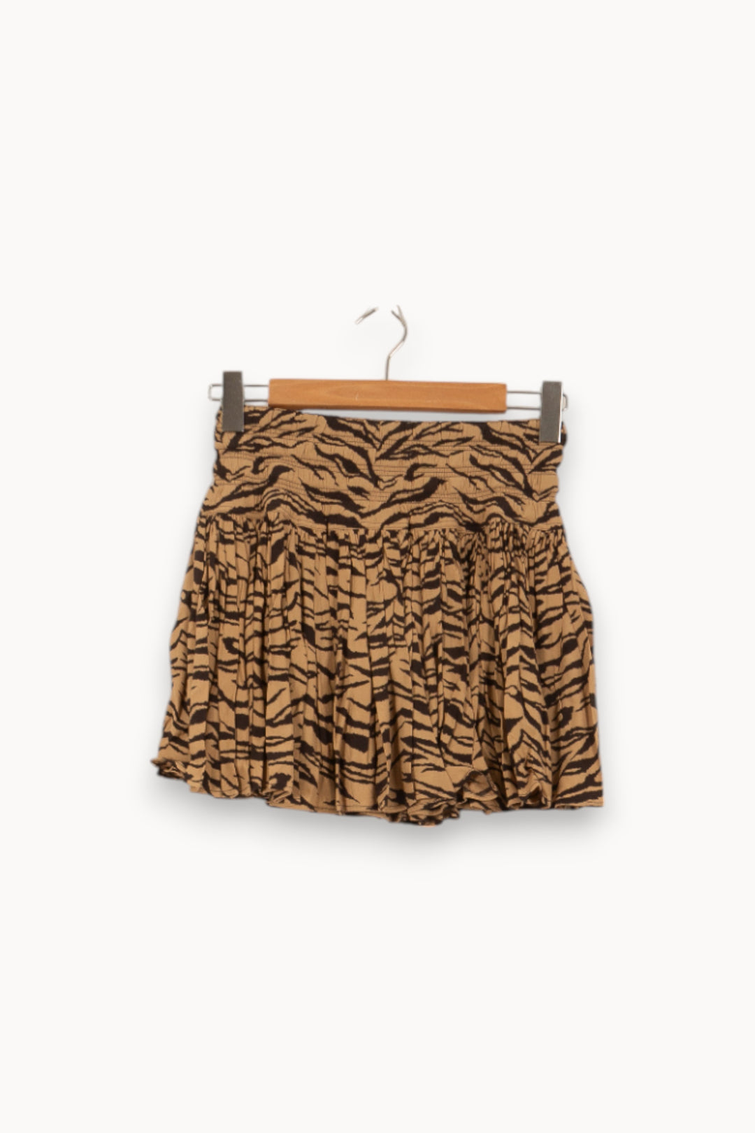 Jupe Courte Beige et Noire - Taille S/36 de la marque Zadig&Voltaire | PARAD50681 - Vendu par Paradigme - Image 2