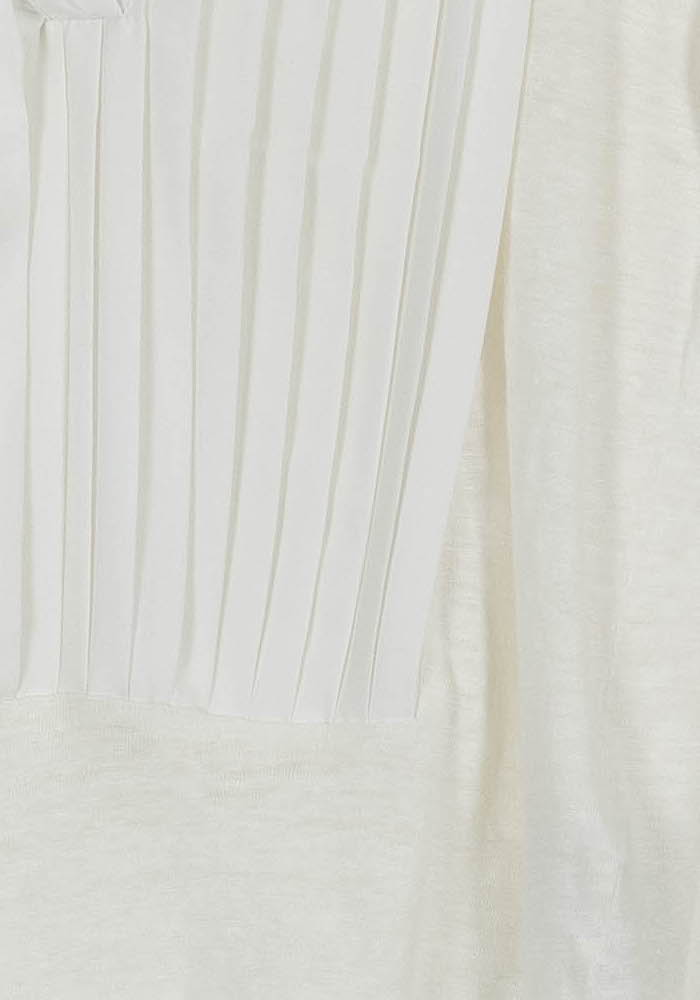 Blouse Blanche - Taille S/36 de la marque Sandro | PARAD50687 - Vendu par Paradigme - Image 3