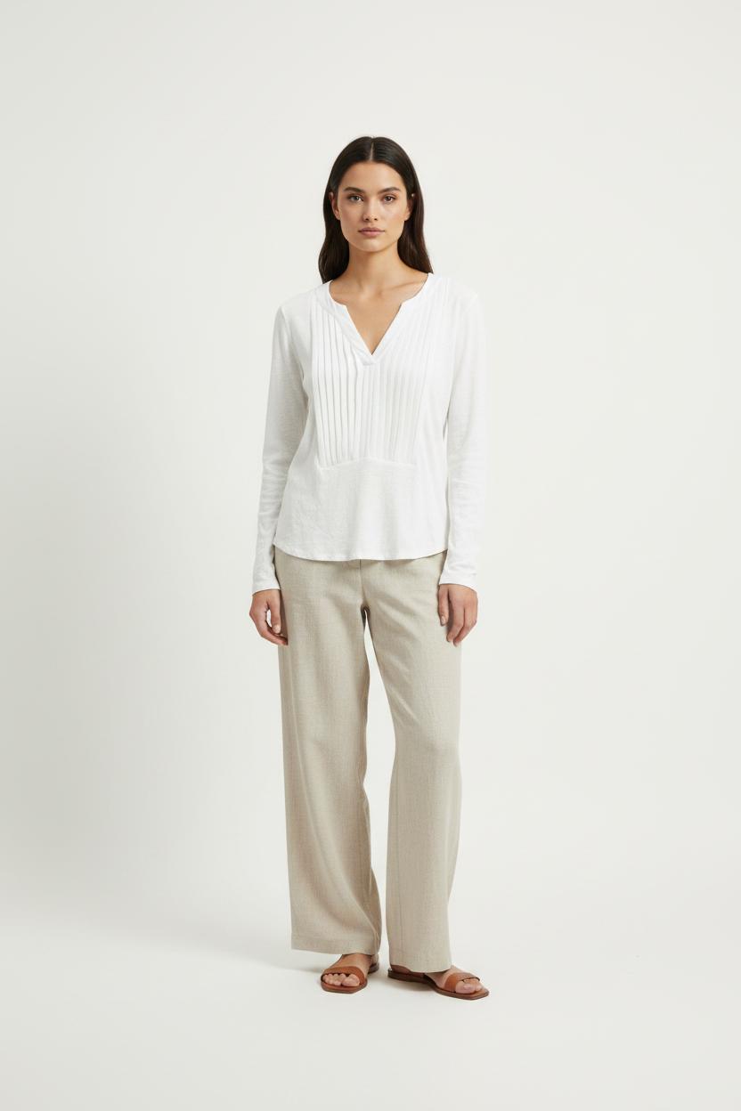 Blouse Blanche - Taille S/36 de la marque Sandro | PARAD50687 - Vendu par Paradigme - Image 1