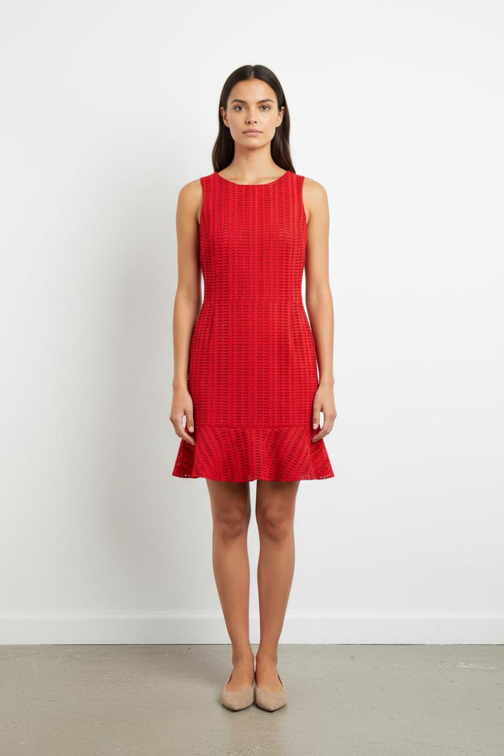 Robe Sans Manches Rouge - Taille S/36