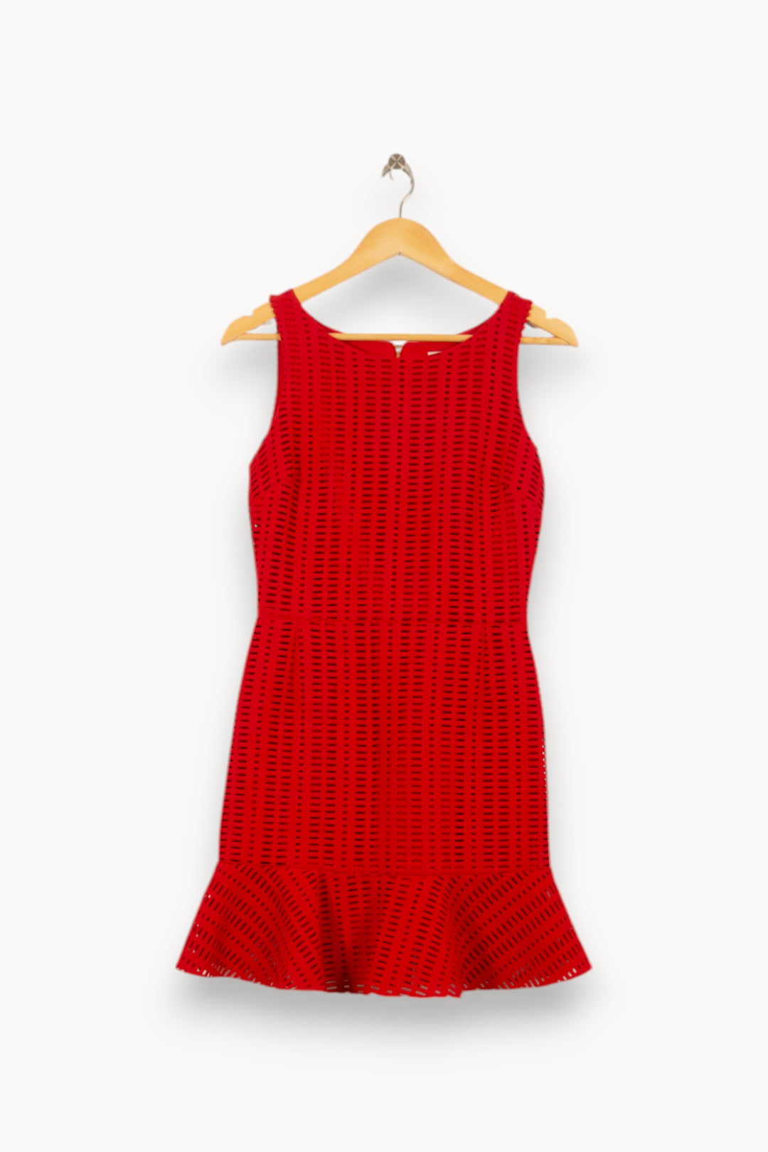 Robe Sans Manches Rouge - Taille S/36 de la marque Sandro | PARAD50690 - Vendu par Paradigme - Image 2