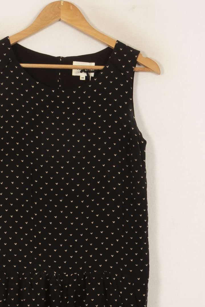 Robe Sans Manches Noire et Blanche - Taille S/36 de la marque Sézane | PARAD50692 - Vendu par Paradigme - Image 3