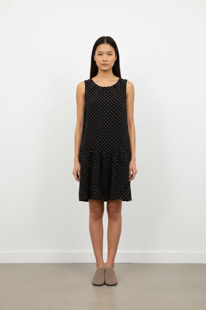 Robe Sans Manches Noire et Blanche - Taille S/36