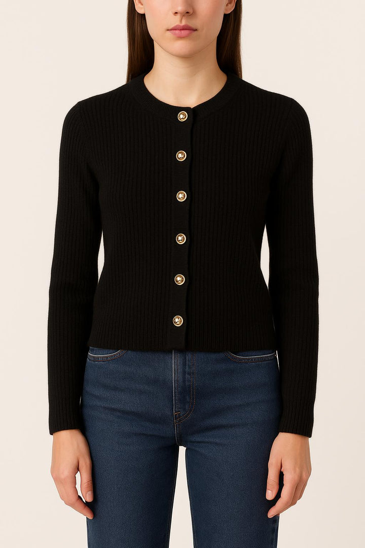 Gilet Noir - Taille S/36 de la marque Petite Mendigote | PARAD50706 - Vendu par Paradigme - Image 1