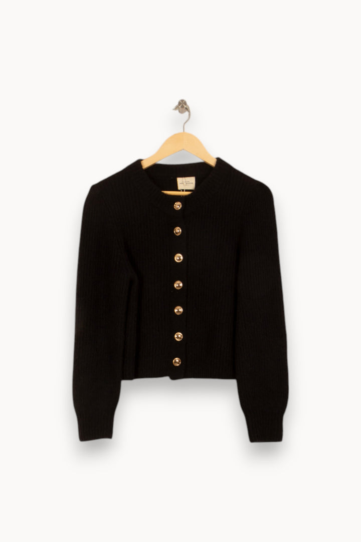 Gilet Noir - Taille S/36 de la marque Petite Mendigote | PARAD50706 - Vendu par Paradigme - Image 2
