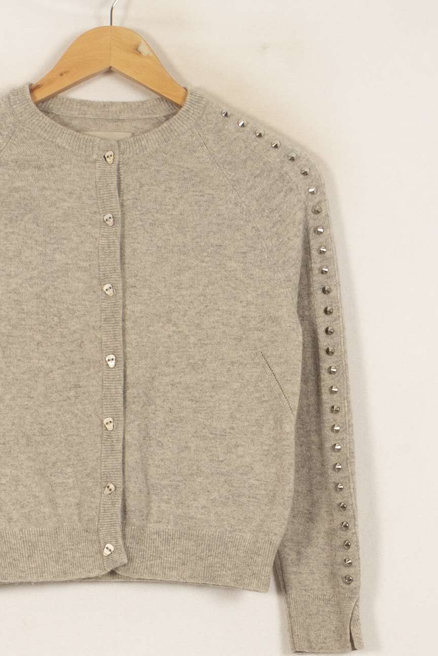 Cardigan Gris - Taille S/36 de la marque Zadig&Voltaire | PARAD50718 - Vendu par Paradigme - Image 3