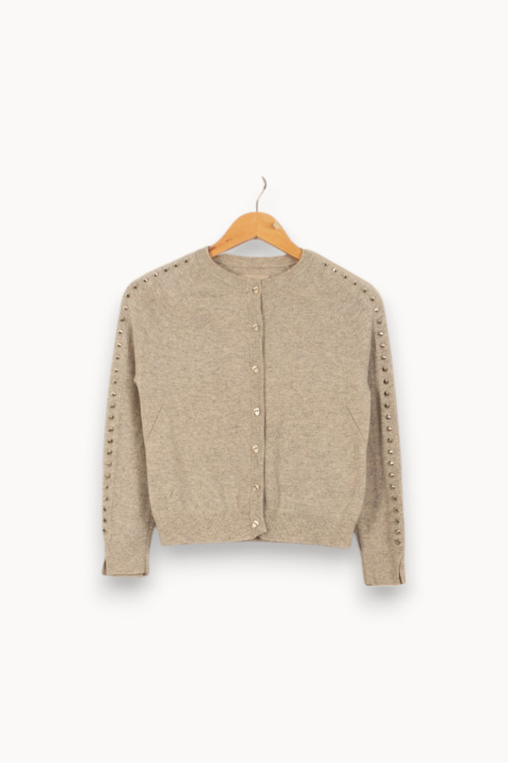 Cardigan Gris - Taille S/36 de la marque Zadig&Voltaire | PARAD50718 - Vendu par Paradigme - Image 2