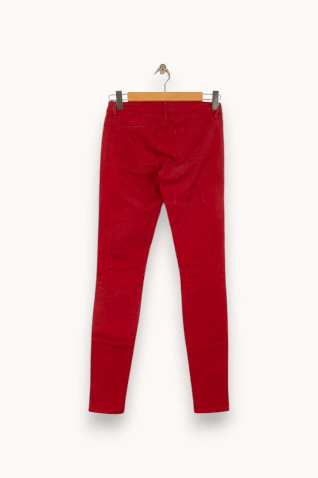 Jean Skinny Rouge - Taille XS/34 de la marque The Kooples | PARAD50721 - Vendu par Paradigme - Image 4