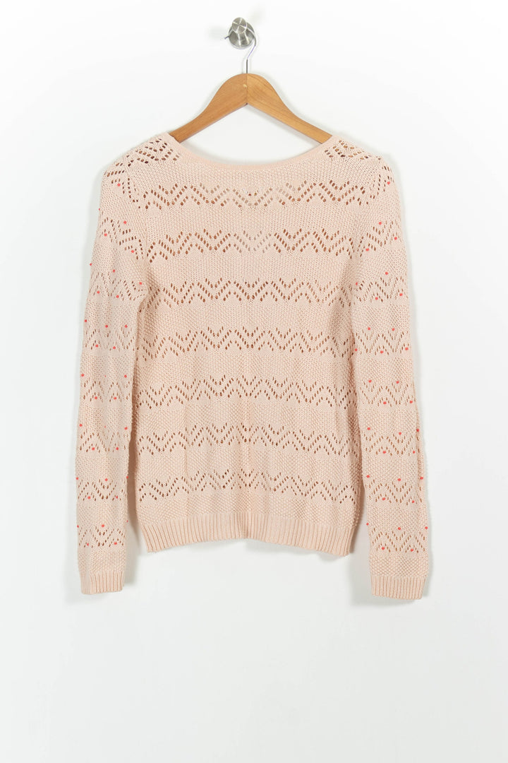 Pull Rose - Taille L/40 de la marque Des petits hauts | PARAD50723 - Vendu par Paradigme - Image 4