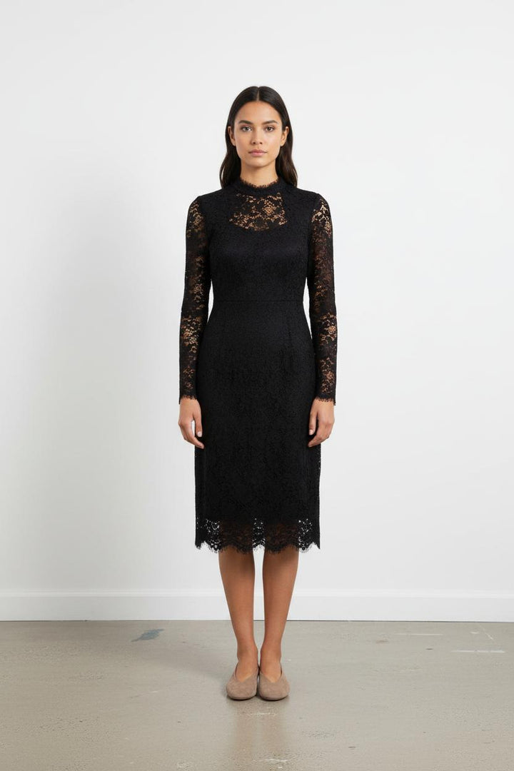 Robe Midi Noire - Taille S/36