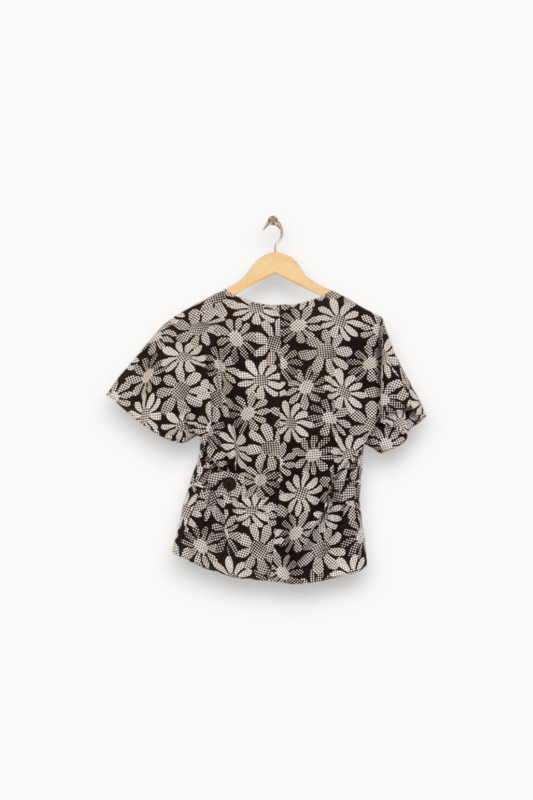 Blouse Noire et Blanche - Taille M/38 de la marque Bimba y Lola | PARAD50733 - Vendu par Paradigme - Image 4