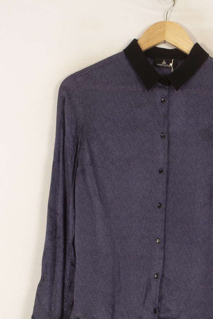 Chemise Bleu et Noir - Taille M/38 de la marque One Step | PARAD50747 - Vendu par Paradigme - Image 3