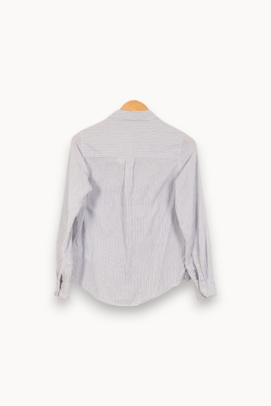 Chemise Rayée Bleue et Blanche - Taille M/38 de la marque Sud express | PARAD50748 - Vendu par Paradigme - Image 4