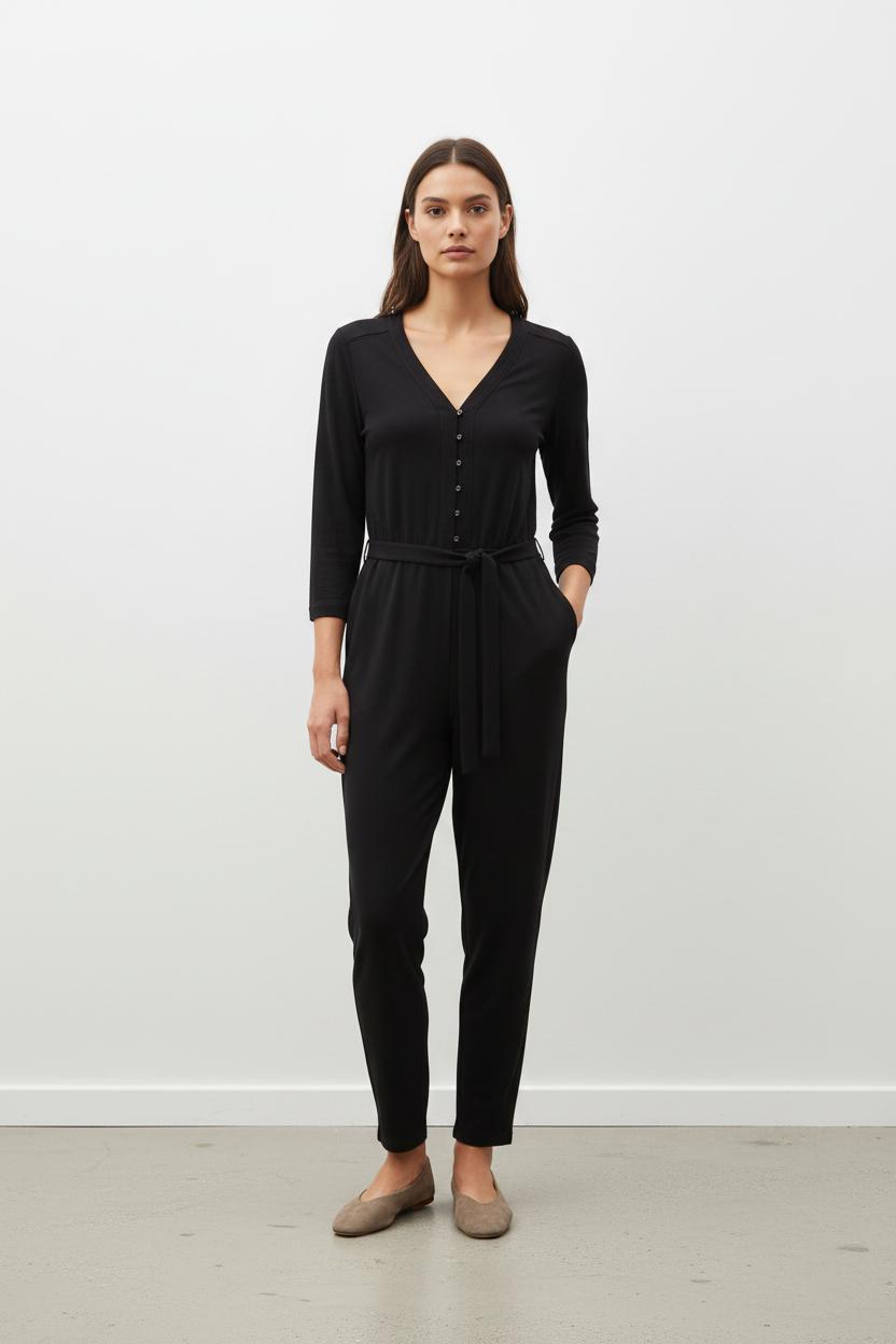 Combinaison Pantalon Noire - Taille XS/34