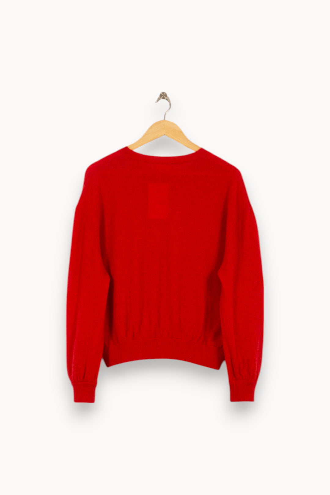 Pull Rouge - Taille S/36 de la marque American Vintage | PARAD50750 - Vendu par Paradigme - Image 4