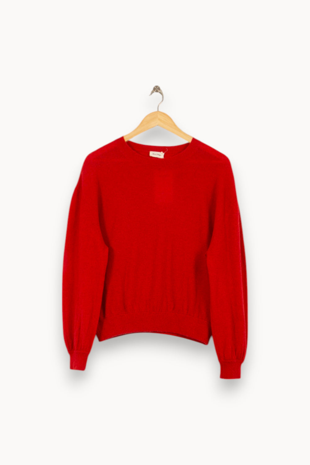 Pull Rouge - Taille S/36 de la marque American Vintage | PARAD50750 - Vendu par Paradigme - Image 2